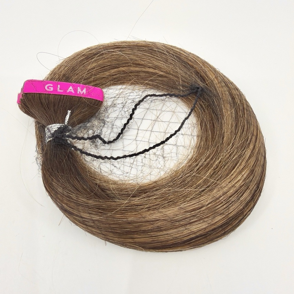Glam Seamless 20" Remy Tape in Hair Extensions Hazelnut Balayage #HBB Ten Pack